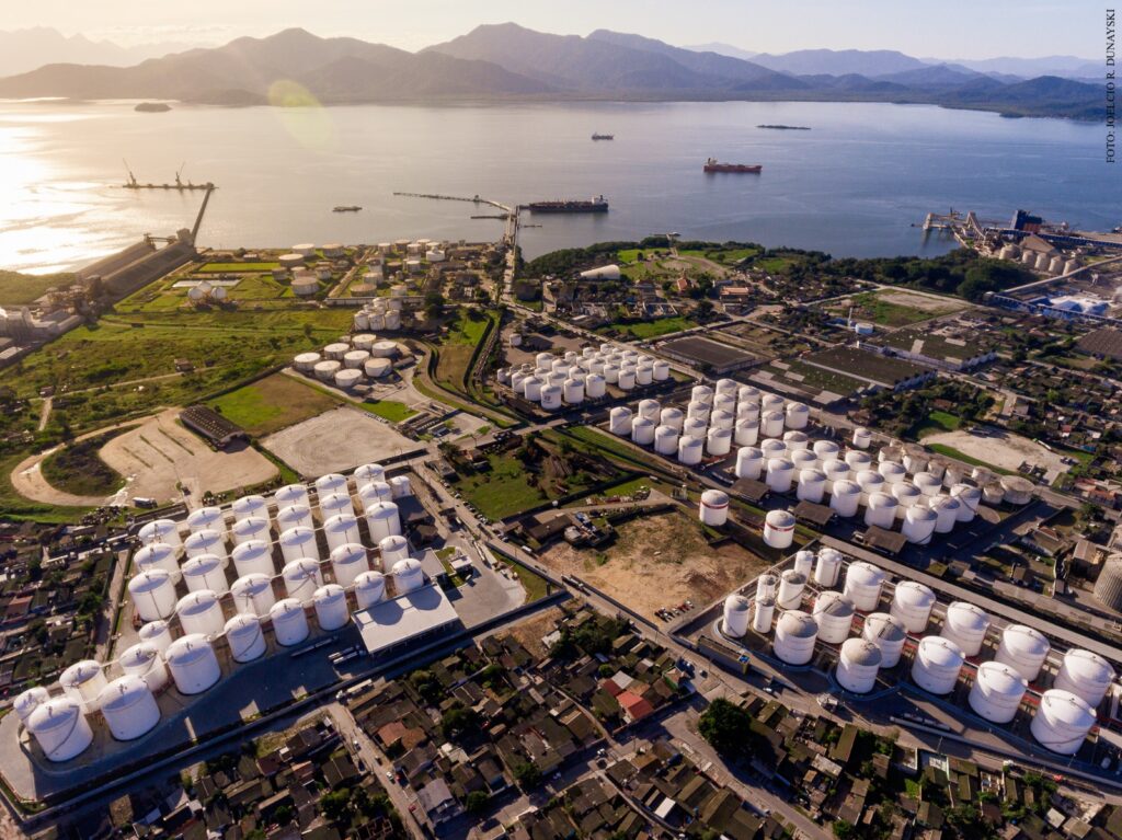 Imagem aérea da Cattalini.