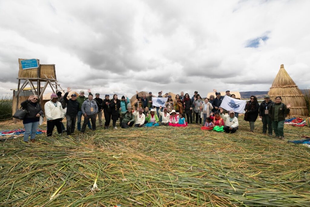 Imagem de participantes da 16ª Conferência da Rede dos Lagos Vivos.