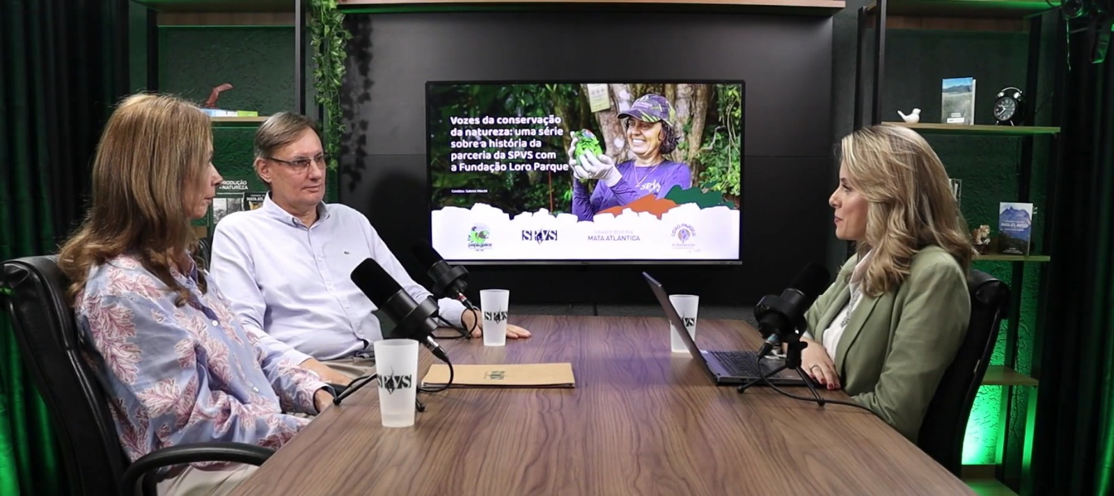 SPVS lança videocast sobre parceria internacional que garante a sobrevivência e redefine o futuro do papagaio-de-cara-roxa e do papagaio-de-peito-roxo na Mata Atlântica